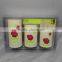 Beautiful Rose Flower Print Plastic Multicolor Candles Gife for Valentine's Day