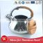 Easy to clean pour over whistling kettle stainless steel tea kettle for induction cooker