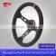 China Supplier for 350mm Wide 60mm Deep Dish Black Suede American Racing Steering Wheels
