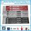 Dupont tyvek wristbands paper printing with double side tape