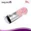 Good quality wooden makeup brushes for foundation make up pink and white color