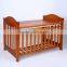 2015 best quality Wooden baby rocking bed