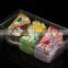 clear food sushi packaging box