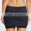 With short under latest design customizied for yoga and sport ladies short skirt designs