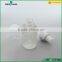 65ml frosted round glass lotion bottle with clear cap