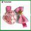 Latest design cute fabric bow tie children hair clip set