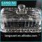 LX-H005 handmade crystal clear press square glass butter dish                        
                                                Quality Choice