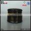 15g 30g 50g surface handling aluminium jar, empty cream jar with white gasket, screw cap