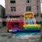 Fashionable commercial newest inflatable tunnel slide obstacle combo