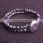 2015 New Product Snap Button Charm Jewelry Bracelet for Glass
