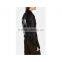 Lady's Genuine Sheepskin Leather Fringe Jacket, Black