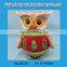 High quality ceramic christmas flower pots,ceramic owl flower pots