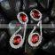 Red Rhinestone Fashion Earring Designs New Model Earrings J0685F08Y