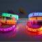 Safety Dog LED Collar Nylon Night Flashing Light Up Glow Adjustable Collar