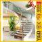 round staircase designindoor curved wrought iron railing staircase