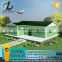 hot sale luxury prefab light steel structure moving flat top house project