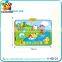 Non-toxic educational cute animal music play floor mat for baby
