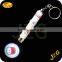 Supplier directly sale led projector keychain foreign kids favor toy led logo projector keychain light