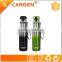 Flip top vacuum insulated stainless steel water bottle