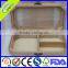 Custom wooden box with glass top