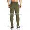 Wholesale Men Jogger Sweatpants Plain Gym Pants With Round Drop Crotch