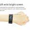 IP67 waterproof low battery reminder smart bluetooth bracelet for IOS / Android