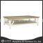 country style Crosspiece wood coffee table