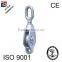 SINGLE SHEAVE GALVANISED MALLEABLE CAST IRON PULLEY