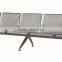 304 stainless steel public waiting seat with middle armrests public furniture