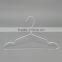 2016 Light weight fashion design aluminium metal silver wire clothes hanger