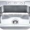 Stainless Steel Single Bowl Above Counter Hand Wash Kitchen Sink GR- 566