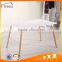 Restaurant wood dining table high glossy painting
