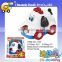 Hot vehicle gift toys electric music car toys doggy shape toy for kid