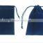 china rawstring velvet bags with logo printing