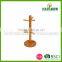 Bamboo Wood mug tree, mug cup holder, mug stander FDA