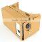 Plastic google cardboard 3d glasses 3d headset headset google cardboard vr virtual reality 3d glasses made in China
