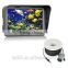 Laridi Underwater Night Vision Video Fishing Camera 2 Lens/720P/30m Cable Line/4.3" LCD Monitor/6 LED Light Visual Fish Finder