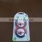 Beautiful print ABS material silicone pacfier baby pacifier