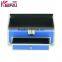 Popular Lady Aluminum Frame ABS Travel Portable Jewelry Cases With Mirror