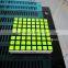 1.2" 8x8 square dot AMBER color dot matrix LED display