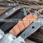 Doshower damascus knife blanks with industrial tool of wholesale knives