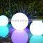 waterproof IP68 rechargeable remoted plastic multi color flashing Festival Decorative Led Ball