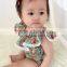 Cheap designer clothing wholesale china floral baby clothes