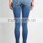 Sculpted High-Rise Biker Jeans Custom Skinny Jeans