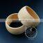 38mm width 68mm diameter natural log wood round simple bracelet bangle DIY painting bracelet supplies 1900114