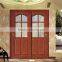 china supplier modern wood glass door design