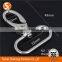 Hang nickel/golden Zinc alloy spring snap hooks bag key ring