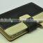 fashion leather clipboard folder with pocket