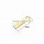 Custom Gold Zipper Puller Manufacturing For Bag