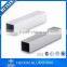 Different sizes aluminum hollow bar, mill finished aluminum profiles